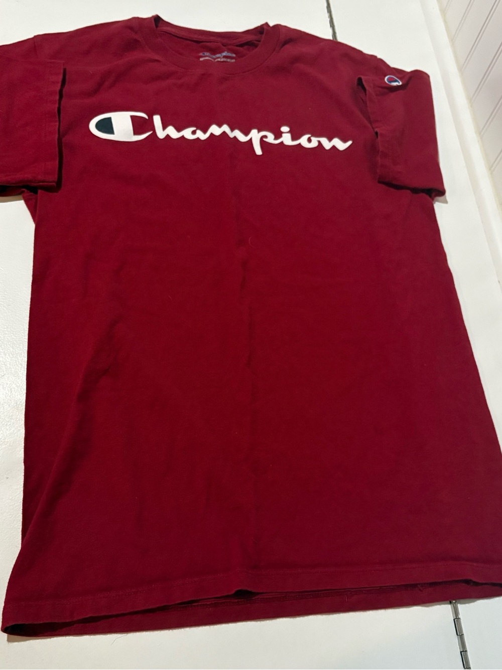 Champion maroon tshirt